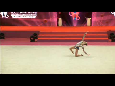 Khrystyna Pohranychna Clubs Qual 25,550 - World Championships Kitakyushu 2021