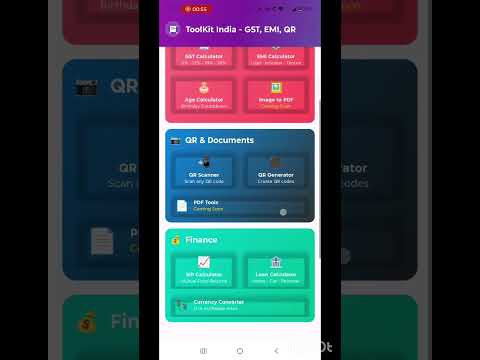 ToolKit India - GST, EMI & QR