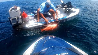 Taking other SEADOO FISHPRO Anglers to OUR Spots - BIG RED SNAPPER!