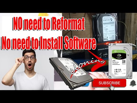 Cloning HDD by using Multi-function HDD Docking