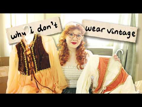 Why I Don't Wear Vintage Anymore (a closet purge!)