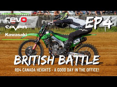 REVO KAWASAKI BRITISH BATTLE EP4 - FT Dylan Walsh/Jamie Wainwright - RD4 MOTOCROSS CANADA HEIGHTS