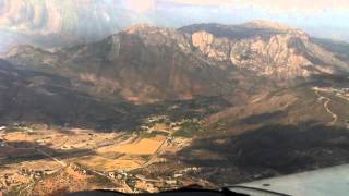 Flight on a Cessna 172SP N1955L from Montgomery field MYF towards El Capitan Reservoir