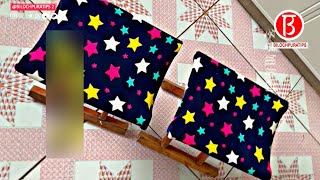 Use a pair of scissors to make two sets of warm clothes that children don't wear Full Video Tutorial