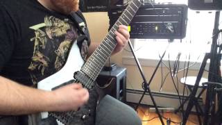 Video thumbnail for Seymour Duncan Nazgul/Sentient 8 sound test by Nick Scarfo