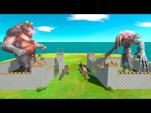 King Goro vs King Scourge - Animal Revolt Battle Simulator