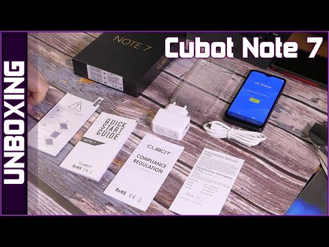 Cubot Note 7 - unboxing and first look