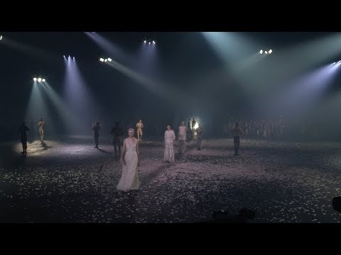 Models on the runway of the Dior SS 2019 Fashion Show in Paris