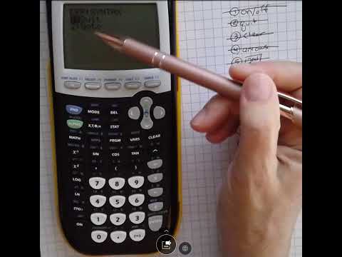 TI 84 Plus Introduction