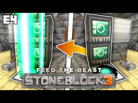 Matter Transportation with RFTools! | FTB StoneBlock 3 - EP4