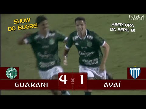 Guarani 4 x 1 Avaí 