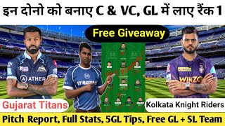 gt vs kol dream11 prediction|kkr vs gt|kkr vs gt|gt vs kkr dream11 prediction|dream 11 team of today