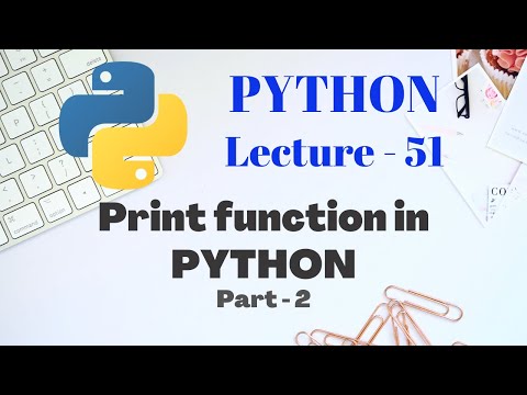 Print Function In Python Part2