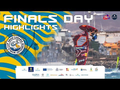 HIGHLIGHTS FROM WAVE FINALS DAY at the Gran Canaria GLORIA Windsurf World Cup | PWA World Tour