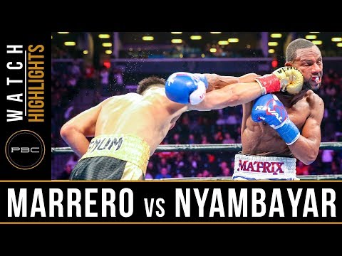 Marrero vs Nyambayar HIGHLIGHTS: January 26, 2019 - PBC on FOX