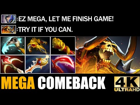 Forgotten Hero Is Back? Divine Rapier Clinkz Destroyed Luna - Epic Mega Comeback 7.29 Dota 2