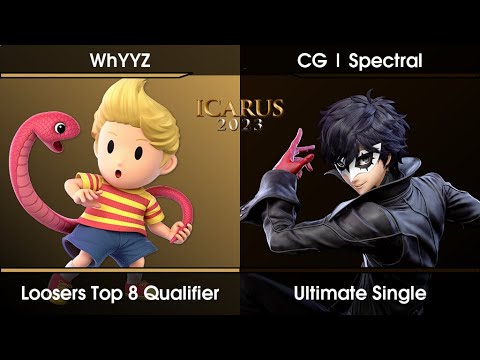 ICARUS 2023 - WhYYZ (Lucas) Vs. Spectral (Joker,Samus) SSBU Ultimate Tournament