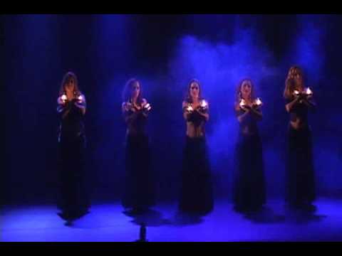 I Mostra de Danças Casa do Bailado - 1ª Parte da Dança do Ventre - Dança das Velas