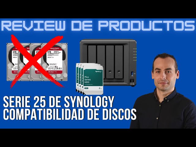 Vídeo relacionado con DiskStation DS925+ - NAS de 4 bahías con 2.5 GbE, Ampliable a 9 bahías, Almacenamiento en caché SSD M.2 NVMe, Respaldo de Alta Velocidad, vigilancia y colaboración, Almacenamiento de Datos y solución