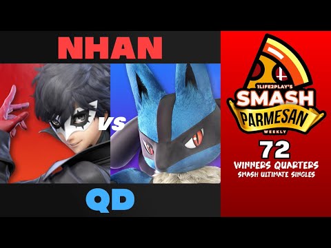 Nhan vs QD - Smash Ultimate Singles Winners Quarters Smash Parmesan 72 - Joker vs Lucario