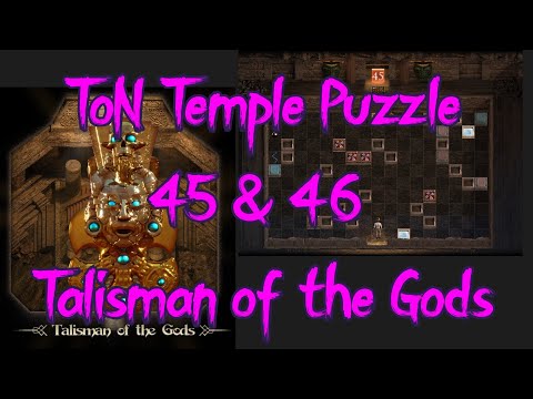 Treasure of Nadia Ancient Temple Puzzle 45 & 46 | Talisman of the Gods Walkthrough - Part 18