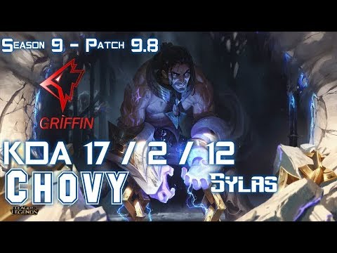 GRF Chovy SYLAS vs RYZE Mid - Patch 9.8 KR Ranked
