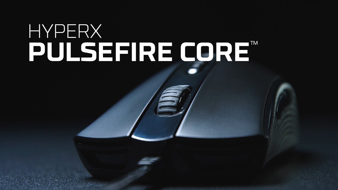 Игровая компьютерная мышь HyperX Pulsefire Core (Black) HX-MC004B video preview