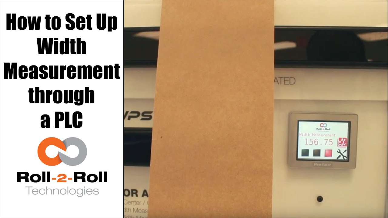 
<span>How to Set Up Web Width Measurement through a PLC</span>
