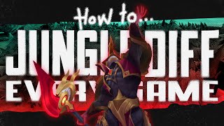 How To ALWAYS JG DIFF in Diamond by PUNISHING the Enemy Junglers Mistakes