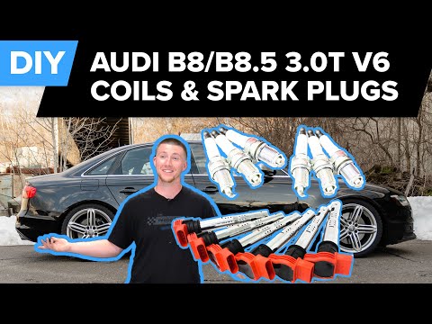 Audi S4, Q5, & Q7 Ignition Coil & Spark Plug Replacement DIY (B8/B8.5 3.0t V6 Supercharged Engine)