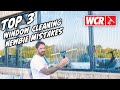 Top 3 Window Cleaning Mistakes Made By Newbies