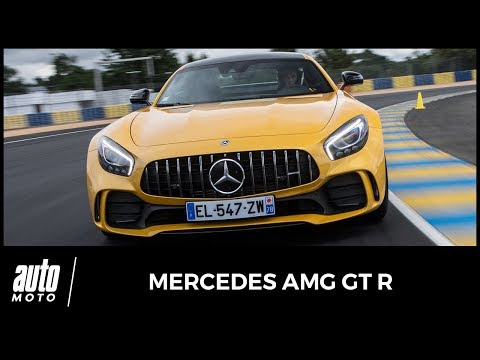 2017 Mercedes AMG GT R [ONBOARD] : un tour du circuit Bugatti