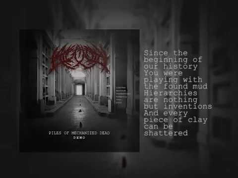 Piles of mechanized dead (OFFICIAL LYRIC VIDEO)