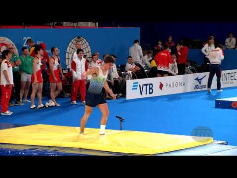 VOITIV Vitalii (UKR) M - 2019 Trampoline Worlds, Tokyo (JPN) - Qualification Tumbling R1