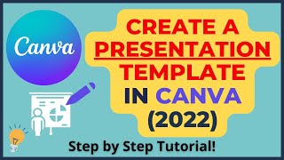 Download the video "How to create a presentation template in Canva | Canva tutorial for beginners"