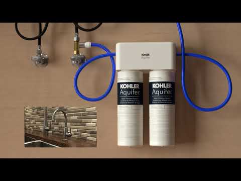 Kohler Aquifer Double Cartridge Water Filtration System