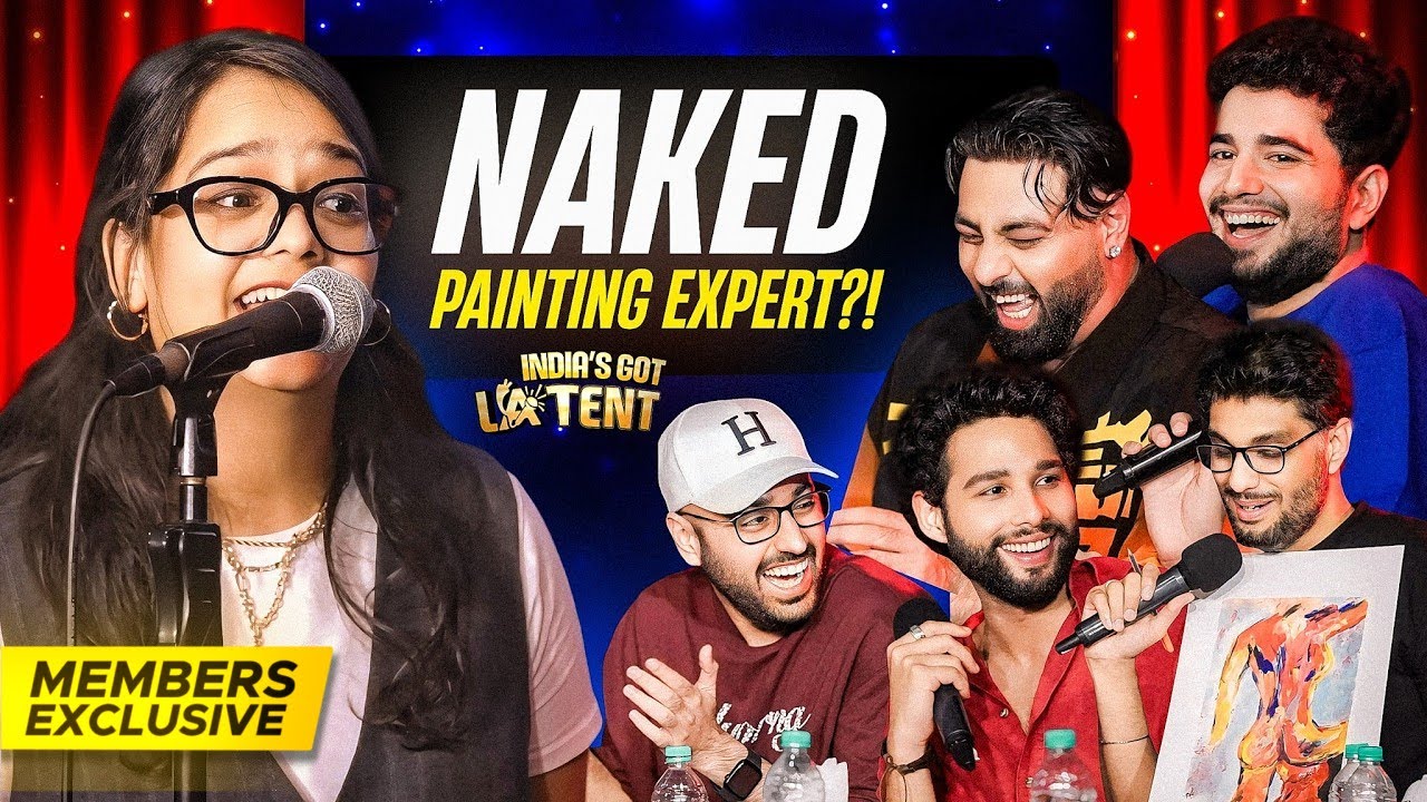[MEMBERS EXCLUSIVE] Naked Paintings and Poetry | India’s Got Latent