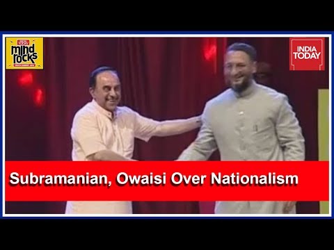Mind Rocks: Subramanian Swamy, Asaduddin Owaisi Spar Over Nationalism