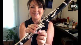 CLARINET: 12 tone daily warm up with Patti Dilutis