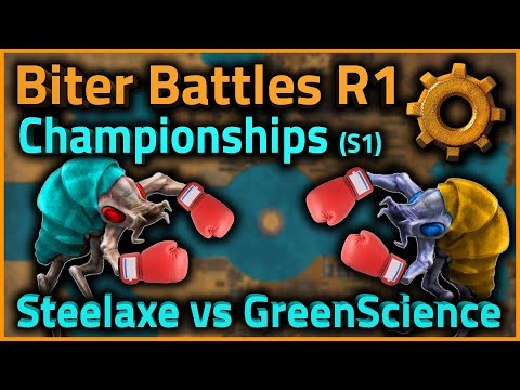 SteelAxe vs. GreenScience - Biter Battle Championships Round 1 (Season 1)