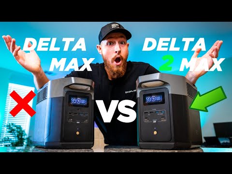 Delta 2 Max VS Delta Max: The best 2kWh Solar Generator?