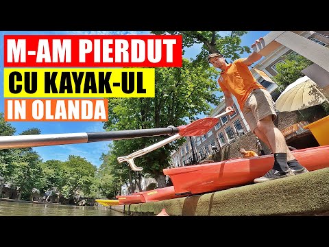M-AM PIERDUT PE CANALELE DIN UTRECHT CU CAIACUL 🇳🇱 - Grigore Varlam