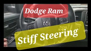 Dodge Ram stiff steering? Hers a fix!              HELP ME REACH 1000 SUBS! PLEASE SUBCRIBE😉