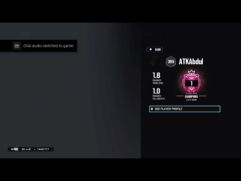 Number 1 Champion on PS4 Settings Reveal and Ranked Clips Operation Steel Wave