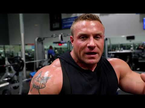 IFBB Pro Brad Rowe- Finished House and Shoulder Day