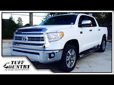 How to install Tuff Country 2016 Toyota Tundra Leveling Kit Part #52070