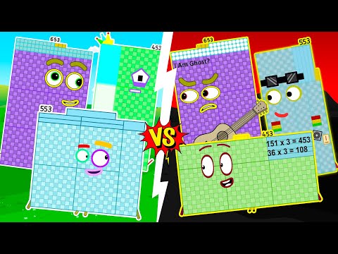 WoW! It's Numberblocks 453, 553 and 653| Best Sprunki Compilation #sprunki #numberblocks #incredibox