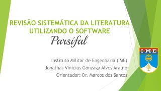 Software PARSIFAL: como ferramenta para a Revisão Sistemática da Literatura