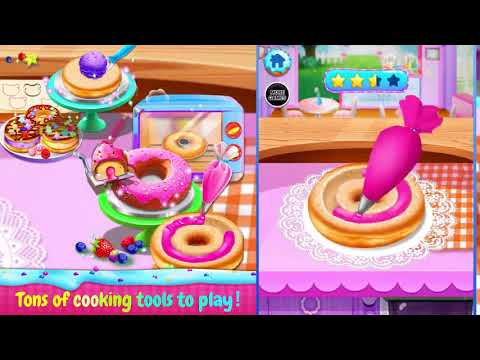 Make Rainbow Unicorn Donuts Video