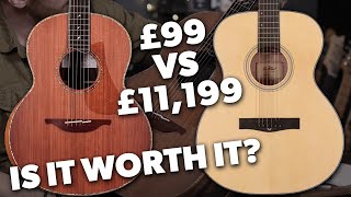 Video thumbnail for £99 vs  £11,199 Acoustic Guitar - Eastcoast G1 vs Lowden F-50 by Andertons Music Co